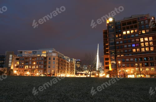 Preview: Vibrant Denver Lodo Neighborhood At Night