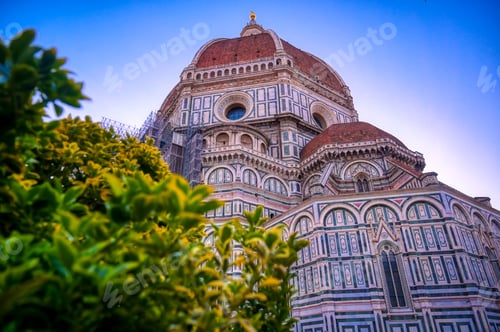 Preview: Cathedral Of Santa Maria Del Fiore In Florence, Italy.