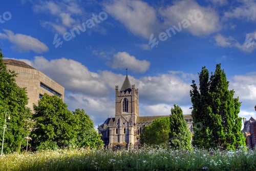 Preview: Christ Church Cathedral In Dublin, Ireland.