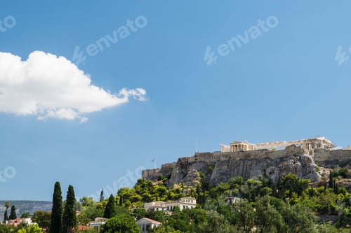 Preview: Panoramic Acropolis From Far, Athens, Greece