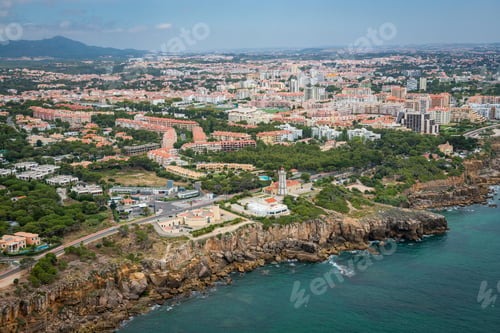 Preview: Aerial View Of Cascais Near Lisbon, Portugal