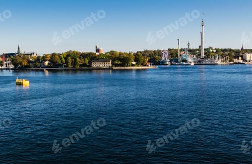 Preview: Scenic Summer Scenery Of The Old Town In Stockholm, Sweden