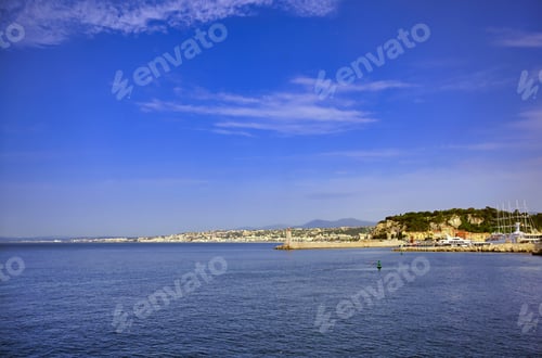 Preview: The Lighthouse At The Port Of Nice On The Mediterranean Sea At Nice, France Along The French