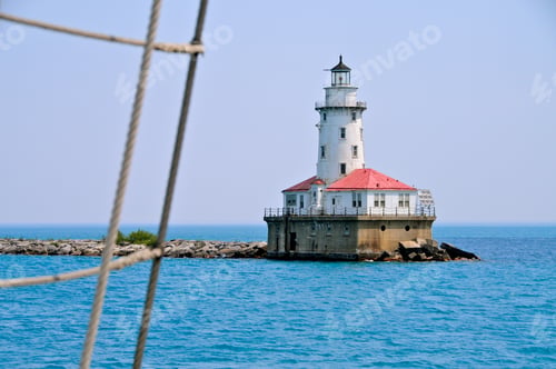 Preview: Chicago Harbor Lighthouse, Chicago, Il, Usa