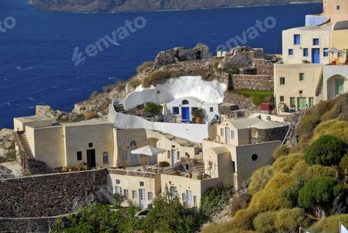 Preview: Seaside Homes In Beautiful Santorini, Greece