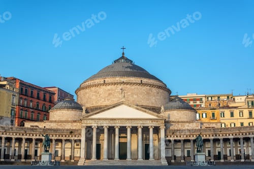 Preview: Church Of San Francesco Di Paolo In Naples, Italy