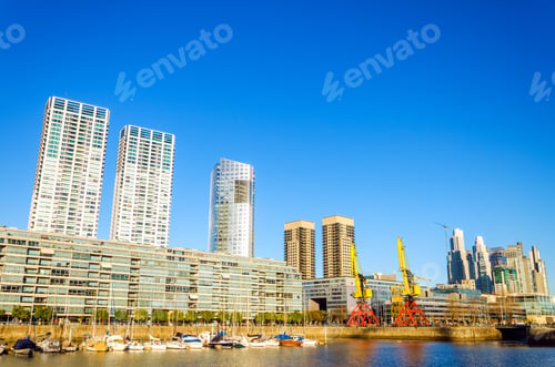 Preview: The Waterfront In The Puerto Madero Neighborhood Of Buenos Aires