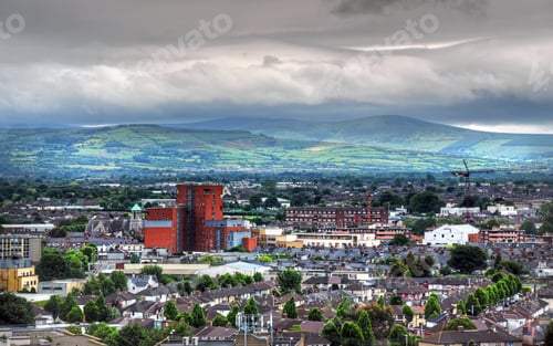 Preview: A View Of Dublin, Ireland.