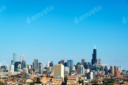 Preview: View Of Skyscrapers In Downtown Chicago