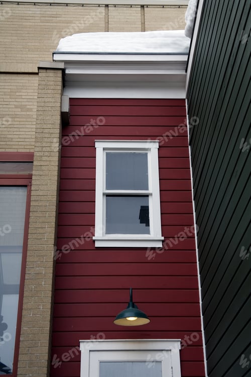 Preview: Snow Capped Park City Window