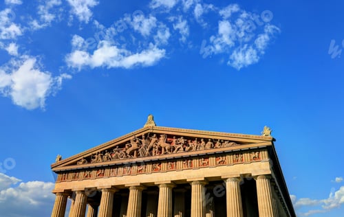 Preview: The Parthenon In Nashville, Tennessee Is A Full Scale Replica Of The Original Parthenon In Greece