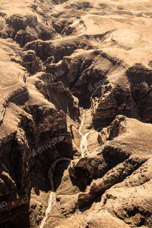 Preview: Detail Of Earth Surface Seen From Rocky Mountain National Park In Arizona