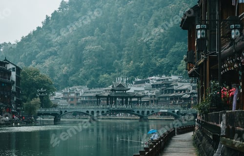 Preview: Ancient City Of China, Fenghuang. Village Of The Phoenix. Romantic China
