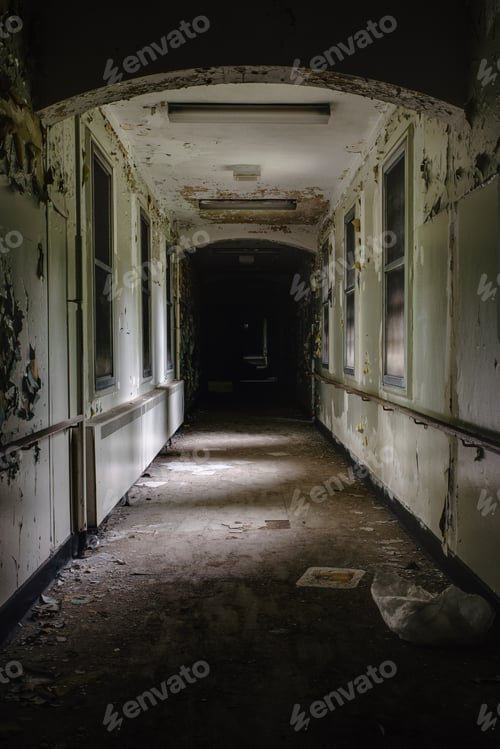 Preview: A View Of Patient Wards Inside Building 3 At The Abandoned Rockland State Hospital In Orangetown