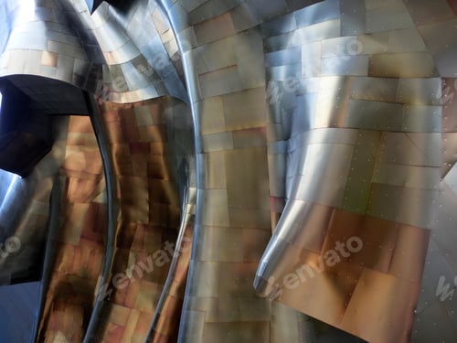 Preview: Warped Shiny Metal Sheeting