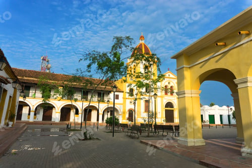 Preview: View Of The Church Of The Immaculate Conception In Mompox, Colombia