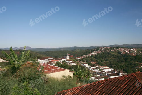 Preview: View Of Serro, Colonial City In Minas Gaerais, Brazil. Today Is Traditional Artisan Cheese Producer