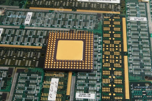 Preview: Cpu Sitting On Top Of A Memory