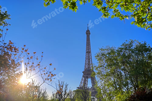 Preview: A View Of The Eiffel Tower In Paris, France.