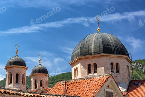 Preview: View Of The Beautiful St Nicholas Serbian Orthodox Church In Kotor, Montenegro