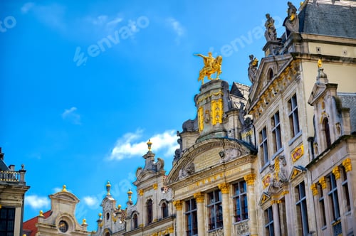 Preview: Buildings And Architecture In The Grand Place, Or Grote Markt, The Central Square Of Brussels