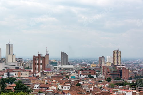 Preview: View Of The Cityscape Of Cali, Colombia