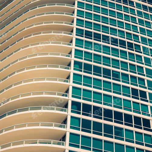 Preview: Apartment Building With Balconies
