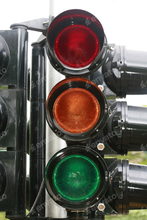 Preview: Close Up Of Traffic Signal