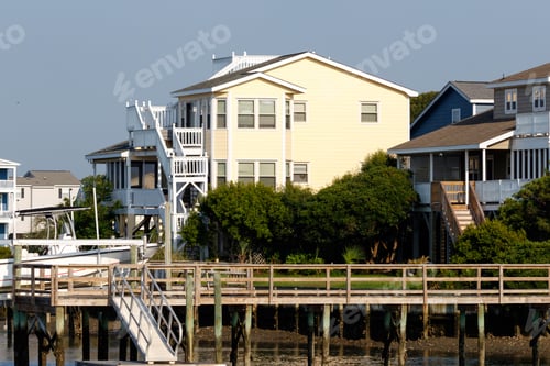 Aperçu: Luxury Beach Houses On The Intercoastal Waterway, Sunset Beach, North Carolina