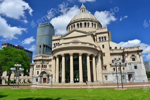 Preview: The First Church Of Christ Scientist In Christian Science Plaza In Boston, Ma, Usa