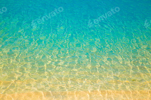 Preview: Abstract Nature Background From Gradient Colors On Ocean Beach