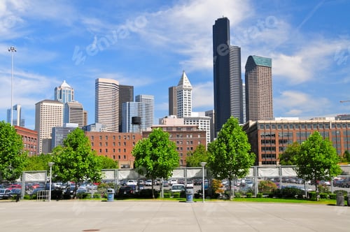 Preview: Seattle Skyline, Wa, Usa