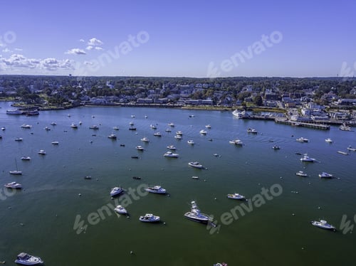 Preview: Boat Harbor Lighthouse Town Cape Code, Massachusetts Usa