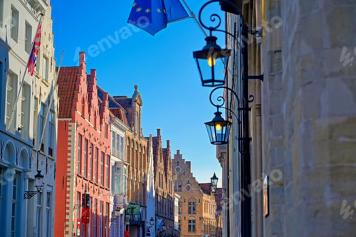 Preview: A View Of The Streets And Architecture Of Bruges (Brugge), Belgium.