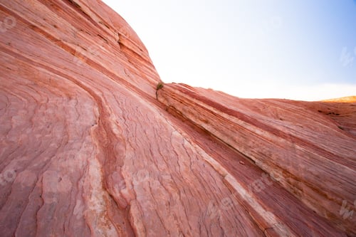Preview: Beautiful Geological Rock Formations From Valley Of Fire State Park In Nevada.