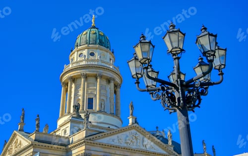 Preview: The Churches Located In Gendarmenmarkt Square In Berlin, Germany.