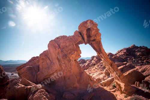 Preview: Elephant Rock Formation At Valley Of Fire State Park Nevada