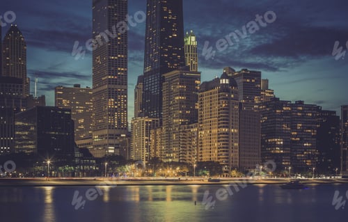Preview: Modern Architecture By Dusk With Reflections In The Water