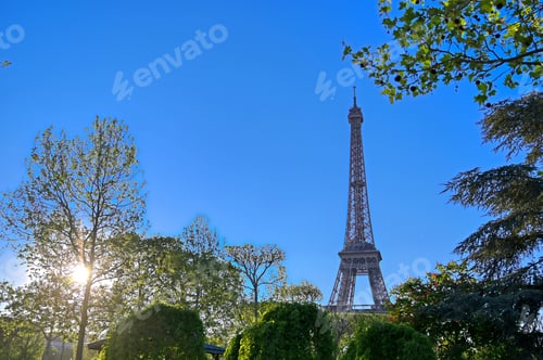 Preview: A View Of The Eiffel Tower In Paris, France.