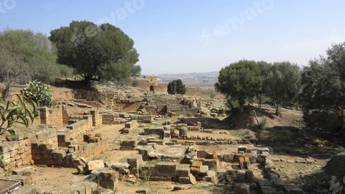 Preview: Ruins Of Antique City In Desert, Morroco