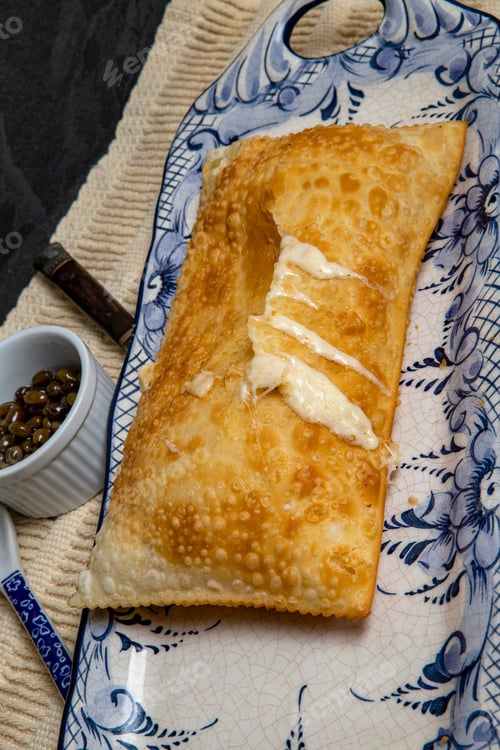 Preview: Brazilian Food. Pastel, Pastry In English, Typical Dish Of The Street Fairs Of Southeastern Brazil