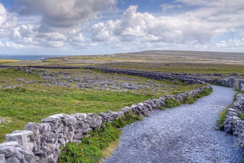 Preview: Inishmore On The Aran Islands, Ireland.