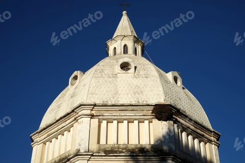 Preview: Dome Of Abandoned Church Inside State Of Sao Paulo, Brazil
