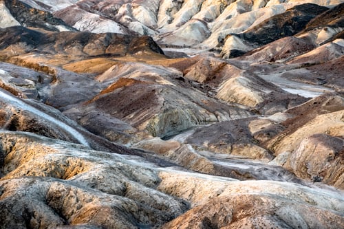 Vista previa: Beautiful Colorful Death Valley National Park Landscape Travel Image With Mountains
