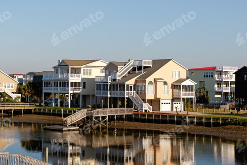 Preview: Luxury Beach Houses On The Inter Coastal Waterway, Sunset Beach, North Carolina