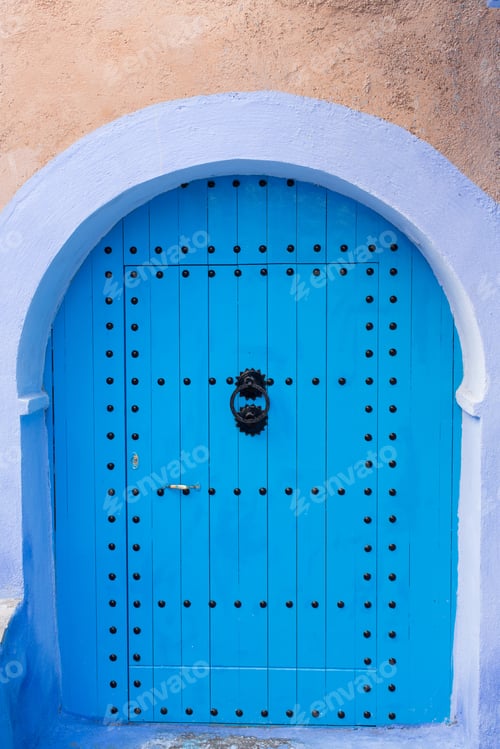 Preview: Chefchaouen, Morocco, The Striking, Variously Hued Blue-Washed Old Town