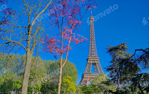 Preview: A View Of The Eiffel Tower In Paris, France.