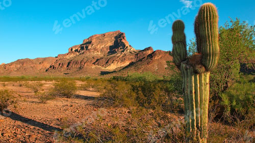 Preview: A View Of Saddleback Mountain From The Northwest Side. This Mountain Is Located Near Tonopah