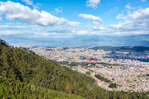 Preview: Cityscape Of Quito, Ecuador
