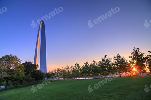 Preview: The Gateway Arch In St. Louis, Missouri.